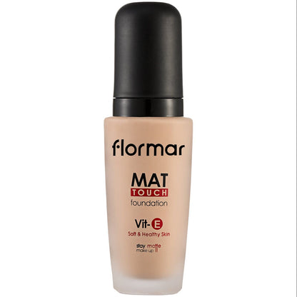 Flormar Mat Touch Foundation Vitamin E (Shade: 306 Pastelle) 30ml