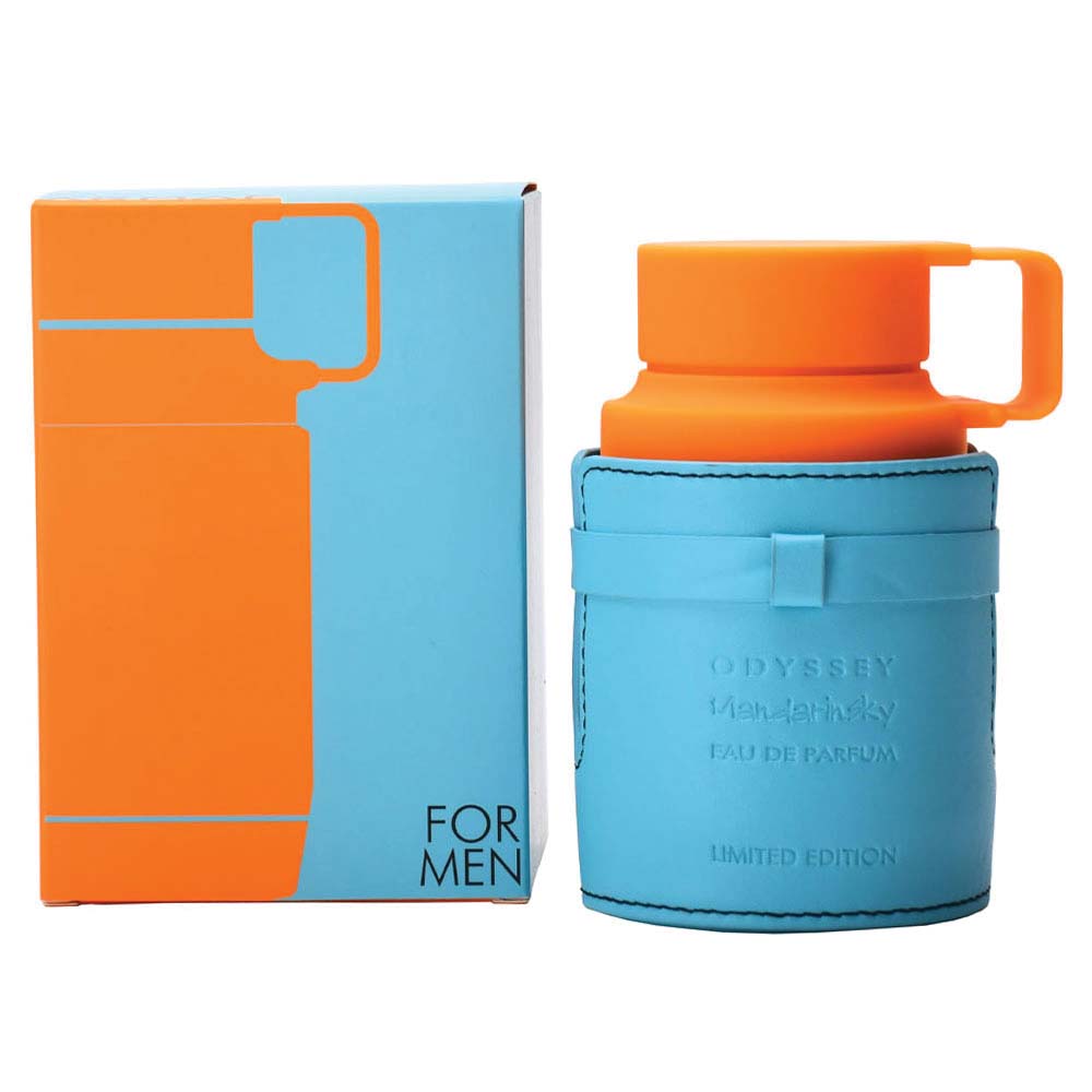 Armaf Odyssey Mandarin Sky Eau De Parfum Limited Edition 100ml – Long Lasting Fresh Citrus Woody Fragrance for Men