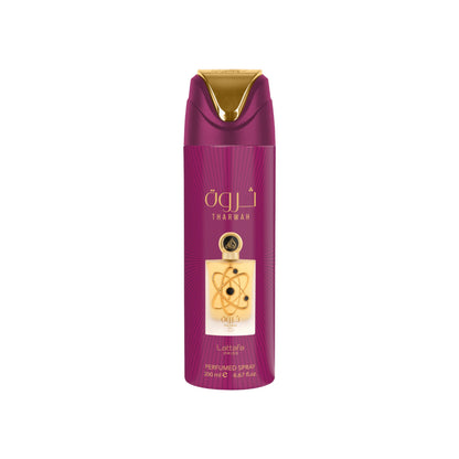 Lattafa Pride Tharwah Perfumed Spray 200ml – Long Lasting Luxury Fresh Oriental Fragrance Body Spray for Men & Women