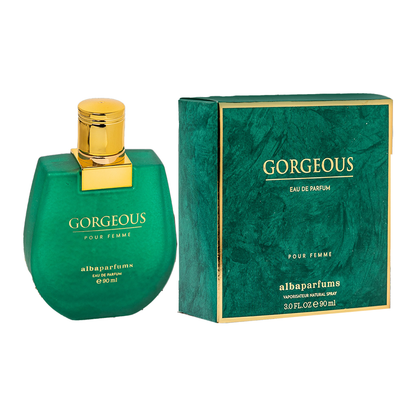 Albaparfums Gorgeous Pour Femme Eau De Parfum 90ml – Long Lasting Original Elegant Feminine Fragrance for Women