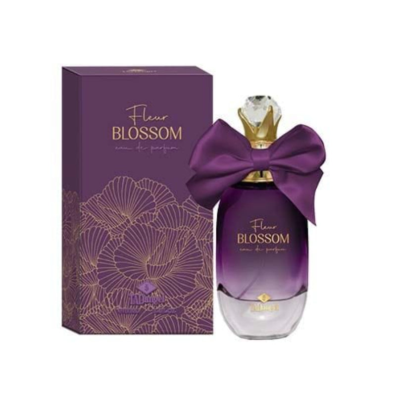 Tad Angel Fleur Blossom EDP 100ml for Women - Long Lasting Floral Perfume, Luxury Fragrance Spray, Feminine Sweet Scent for D