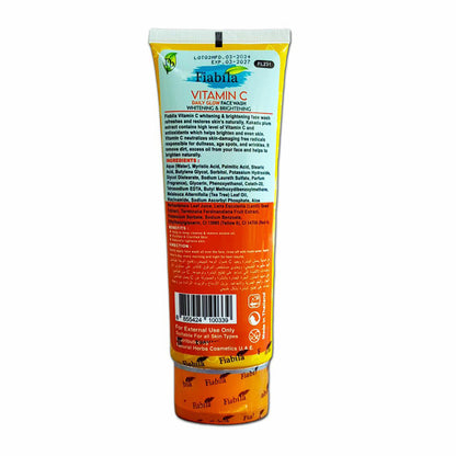 Fiabila Vitamin C Daily Glow Face Wash 100 ml Whitening & Brightening Care