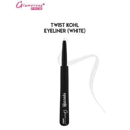 Glamorous Face Twist Kohl Eyeliner Iconic Pencil (WHITE)