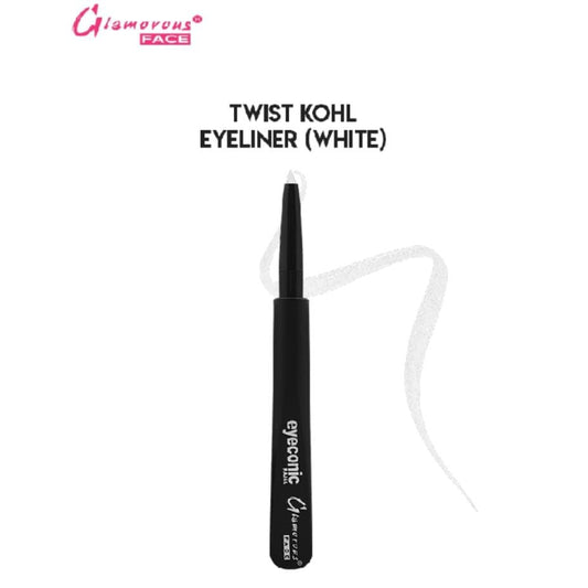Glamorous Face Twist Kohl Eyeliner Iconic Pencil (WHITE)