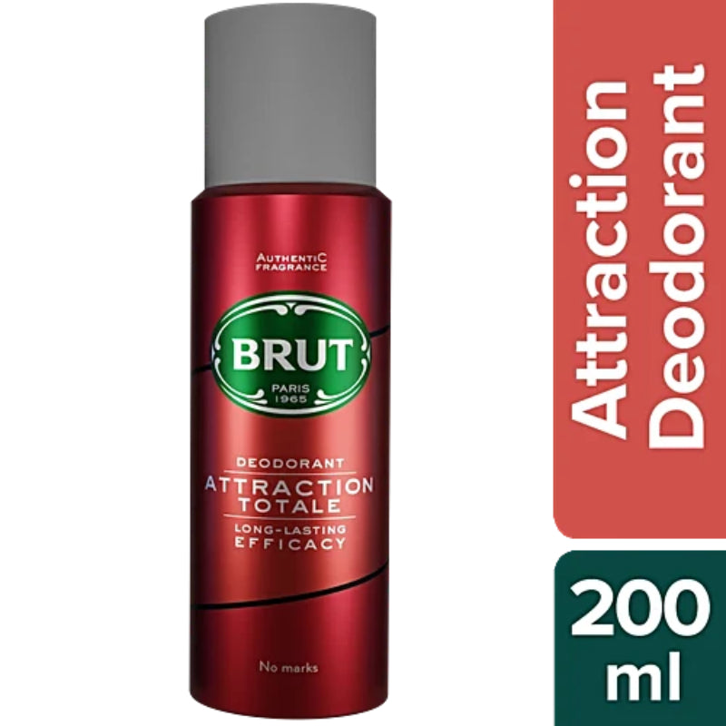 Attraction Totale by Brut Deodorant Spray 200ml