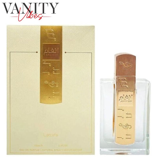 Lattafa Angham Perfume EDP 100ml – Original Long Lasting Unisex Fragrance for Men & Women