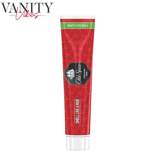 Old Spice Lather Shaving Cream with Fresh Lime Fragrance 70 g Smooth Shave & Masculine Scent