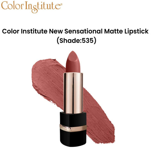 Color Institute New Sensational Matte Lipstick (Shade:535)