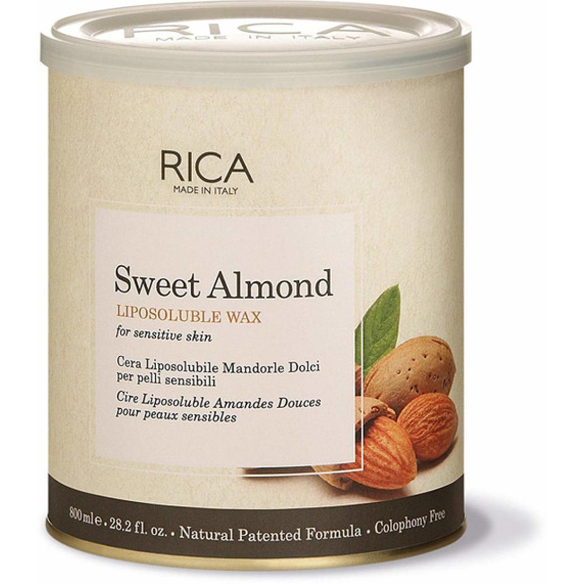 Rica Sweet Almond Wax For Sensitive Skin-800ML