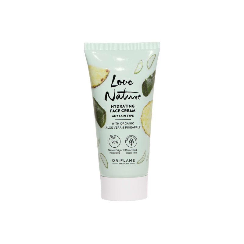 Oriflame Love Nature Hydrating Aloe vera & Pineapple Face Cream 50ml