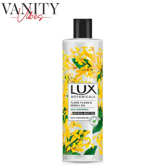 Lux Botanicals Ylang Ylang & Neroli Oil Daily Shower Gel 500ml Nourishing Cleanse & Floral Freshness