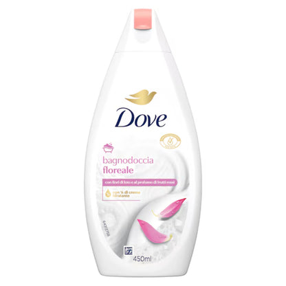 Dove Floreale Moisturizing Shower Gel 450ml – Floral Scented Gentle Hydrating Body Wash for Soft & Smooth Skin