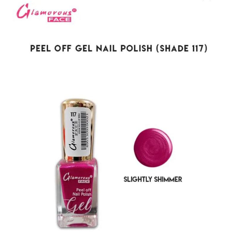 Glamorous Face Gel Peel Off Nail Polish (SHADE 117)