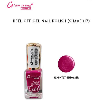 Glamorous Face Gel Peel Off Nail Polish (SHADE 117)