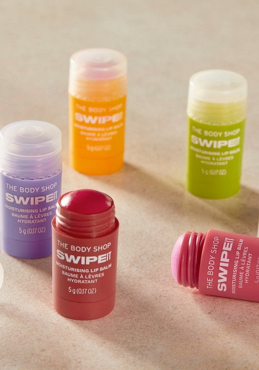 The Body Shop Swipe It Moisturising Lip Balm Strawberry (5g)