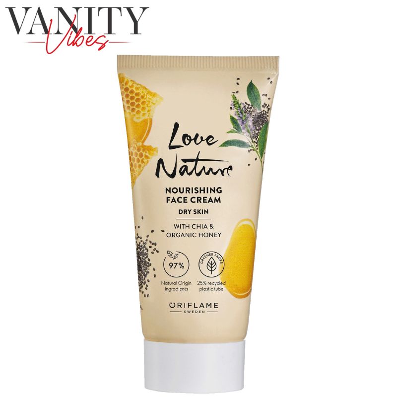 Oriflame Love Nature Nourishing Face Cream With Chia & Honey 50ml
