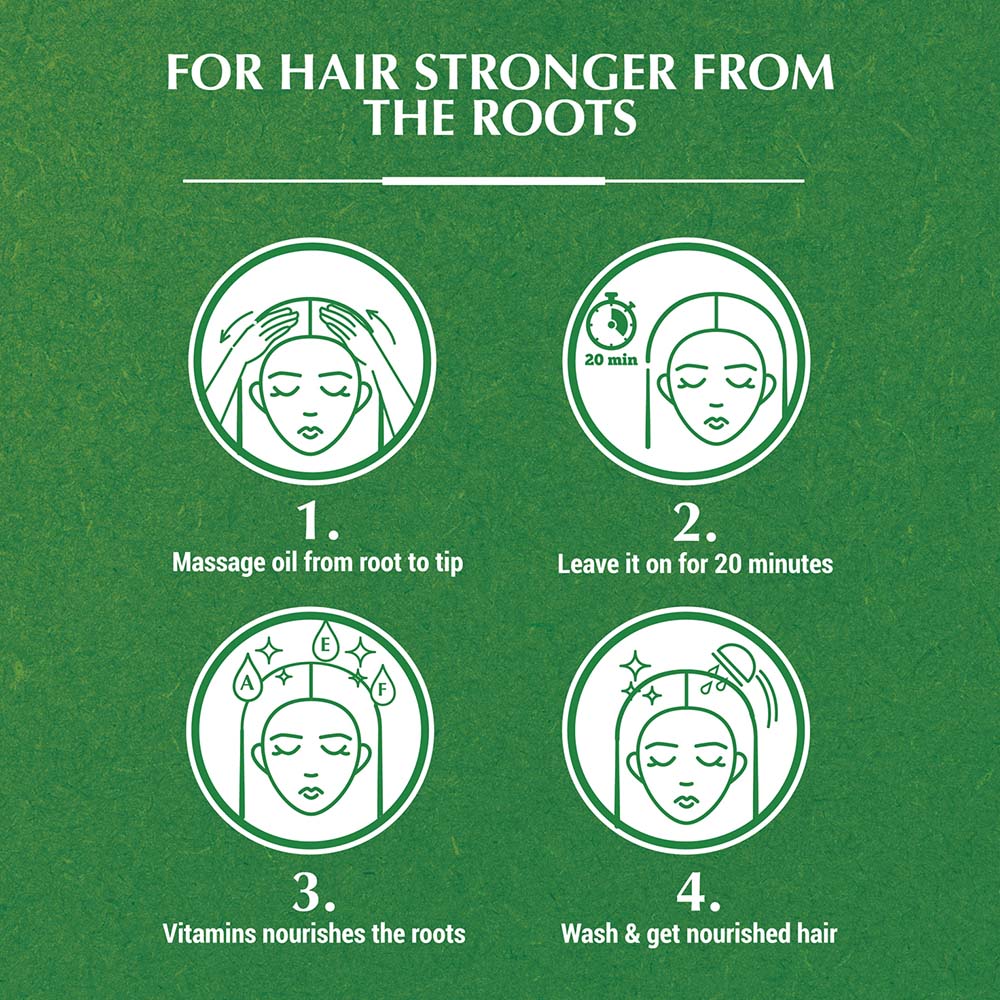 Vatika Naturals Hair Fall Control Cactus Enriched Hair Oil 200ml
