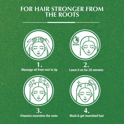 Vatika Naturals Hair Fall Control Cactus Enriched Hair Oil 200ml