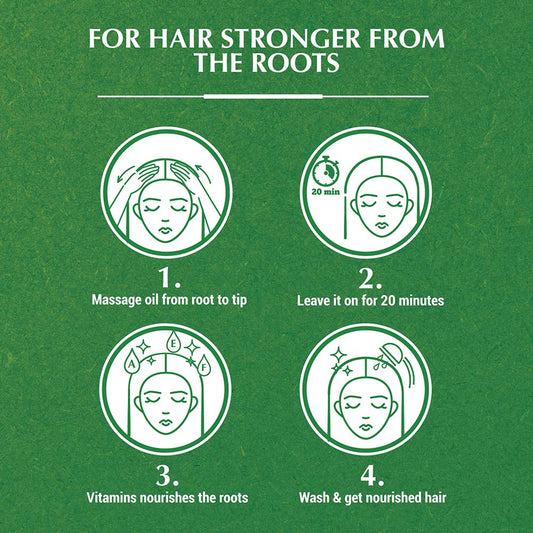 Vatika Naturals Hair Fall Control Cactus Enriched Hair Oil 200ml