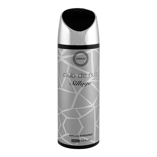 Armaf Club De Nuit Sillage Body Spray 200ml Unisex Long-Lasting Fresh & Sensual Fragrance