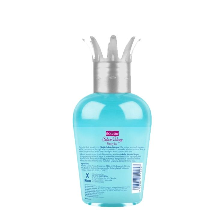 Eskulin Ice Crown Fruity Splash Cologne 125ml - Long Lasting Fresh Fruity Fragrance Body Splash for Women Daily Use Deodorizi