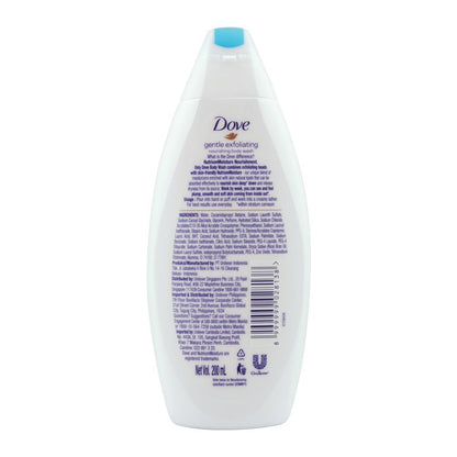 Dove Gentle Exfoliating Nourishing Body Wash 200ml