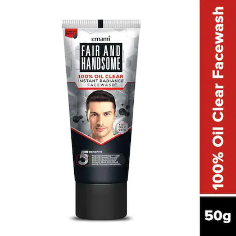 Emami Fair/Smart & Handsome 100% Oil Clear Face Wash 50g