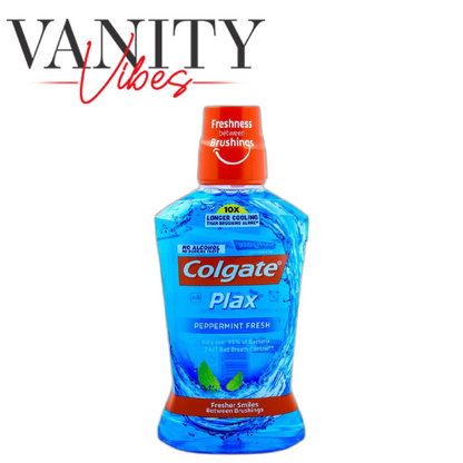 Colgate Plax Peppermint Fresh Mouthwash 500ml - Fresh Breath Daily Oral Care
