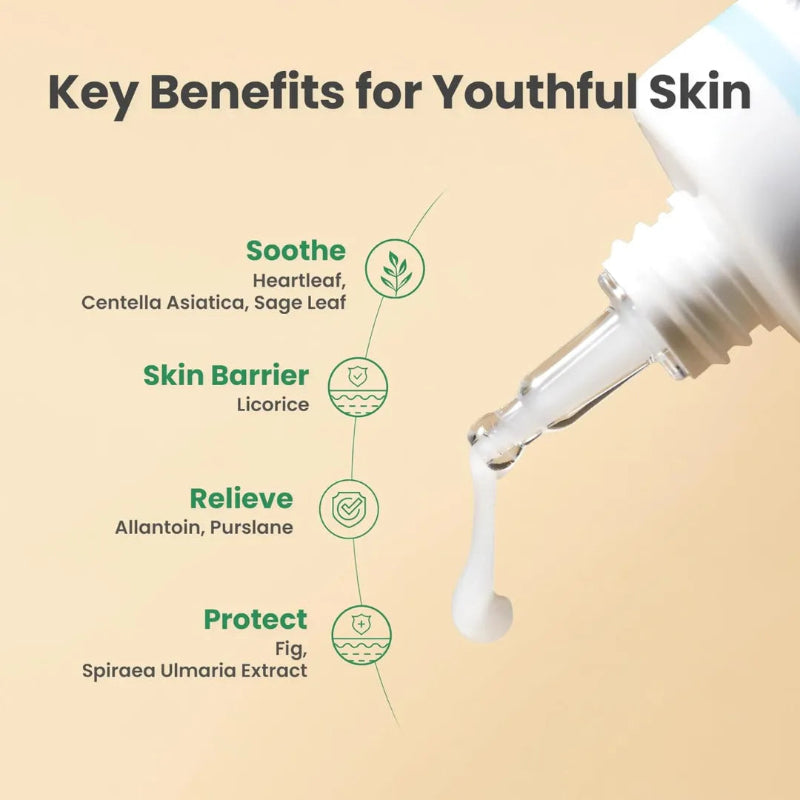 AXIS-Y Heartleaf My Type Calming Cream 60 ml Soothes & Calms Sensitive Skin (K Beauty)