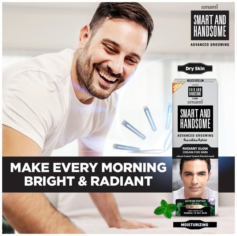 Emami Smart & Handsome Advanced Grooming Radiant Glow Cream 50g