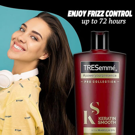 Tresemme Keratin Smooth Shampoo With Marula Oil 700ml