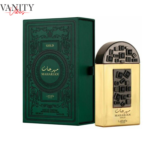 Lattafa Maharjan Gold EDP 100ml | Unisex Perfume | Long Lasting Arabic Fragrance