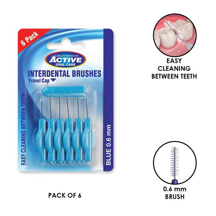 B-FORMULA 0.6MM 6PK INTERDENTAL BRUSHES