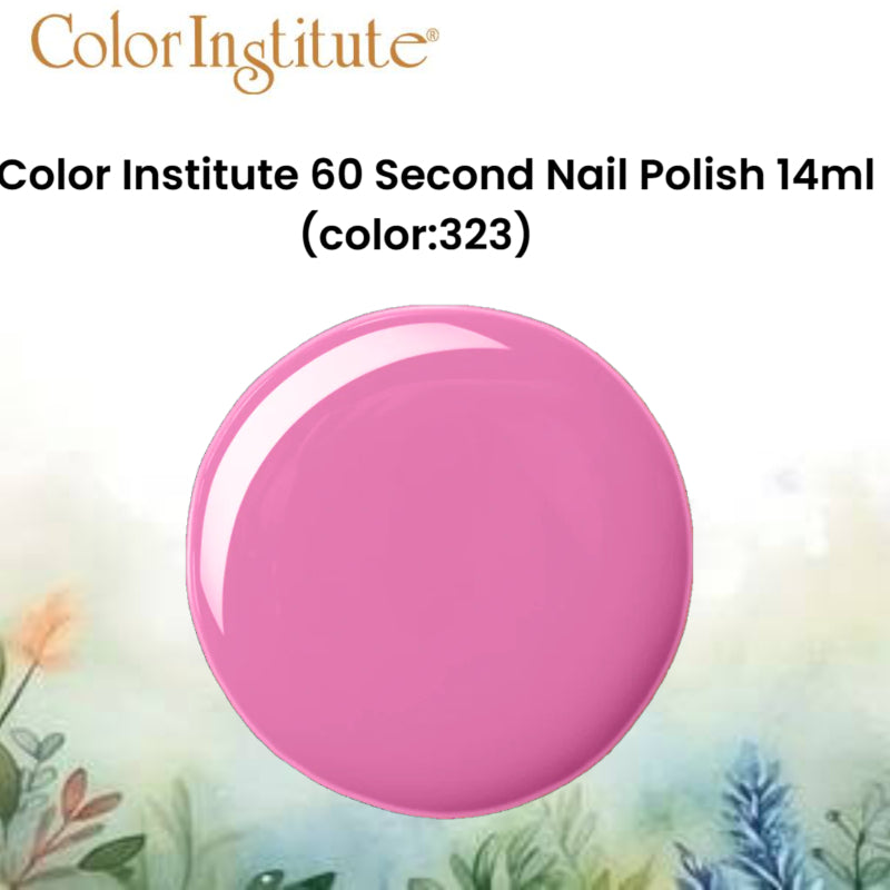 Color Institute 60 Second Nail Polish 14ml (color:323)