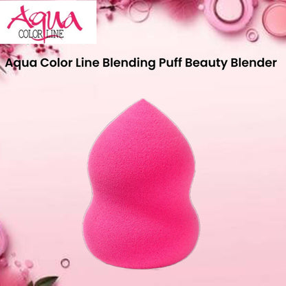 Aqua Color Line Blending Puff Beauty Blender