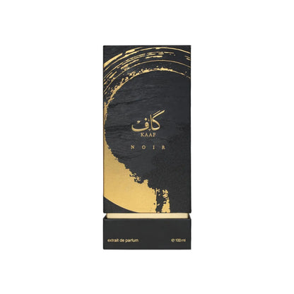 Ahmed Al Maghribi Kaaf Noir Eau De Parfum 100ml – Long Lasting Original Bold Unisex Fragrance for Men & Women