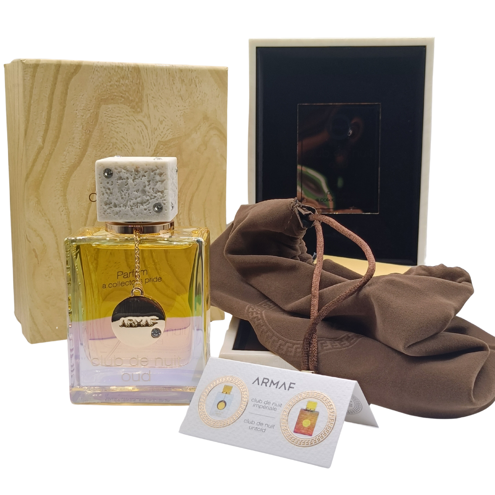 Armaf Club De Nuit Oud Parfum Unisex 105ml (3.6 fl. oz.) Collector Edition – Long Lasting Luxury Arabian Oud Fragrance Spray