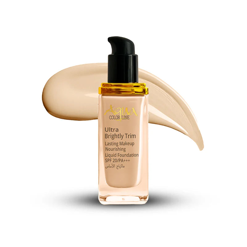 Aqua Color Line Ultra Brightly Trim Foundation 25ml (Shade:03)
