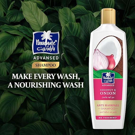 Parachute Adv Coconut & Onion Anti Hairfall Shampoo 340ml