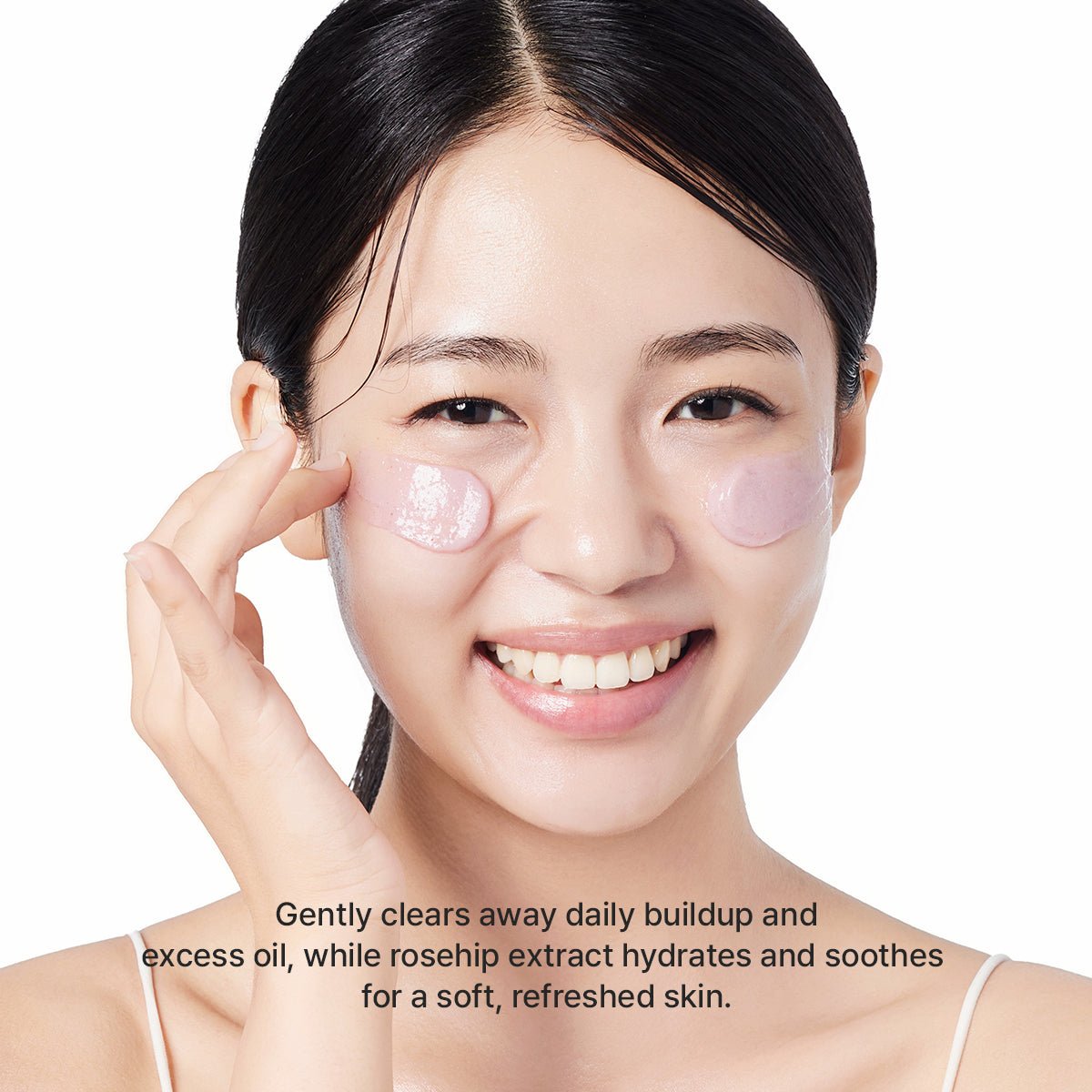 Arencia Fresh Rosehip Rice Mochi Cleanser 120 g Gentle Cleansing & Hydrating Care (K Beauty)