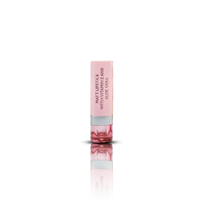 Glamorous Face Matte Lipstick Vitamin E & Aloe Vera Extracts (shade124) (Hot Peach)