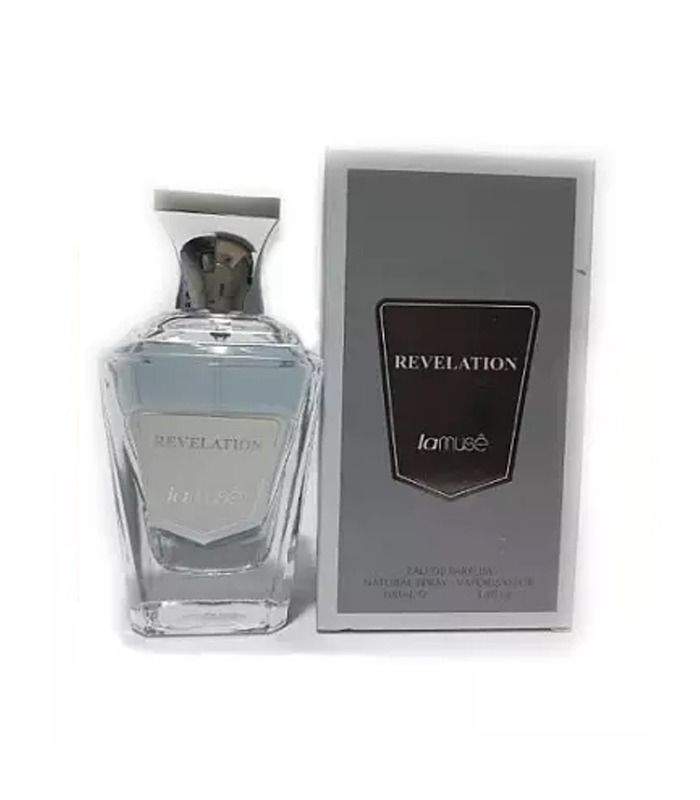 La Muse Revelation Eau de Parfum 100ml - Long Lasting Original Woody & Spicy Masculine Fragrance for Men