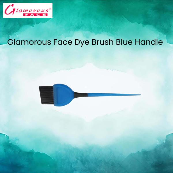 Glamorous Face Dye Brush Blue Handle