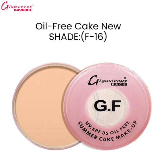Glamorous Face Oil-Free Cake New (Shade:F 16)