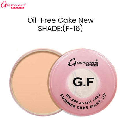 Glamorous Face Oil-Free Cake New (Shade:F 16)