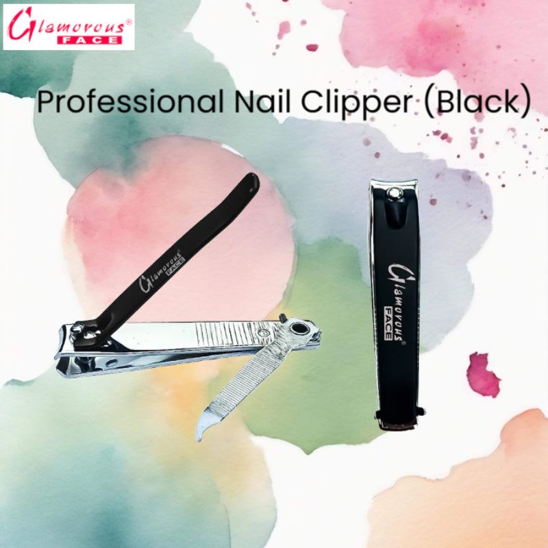 Glamorous Face Professional Nail Clipper (Black)