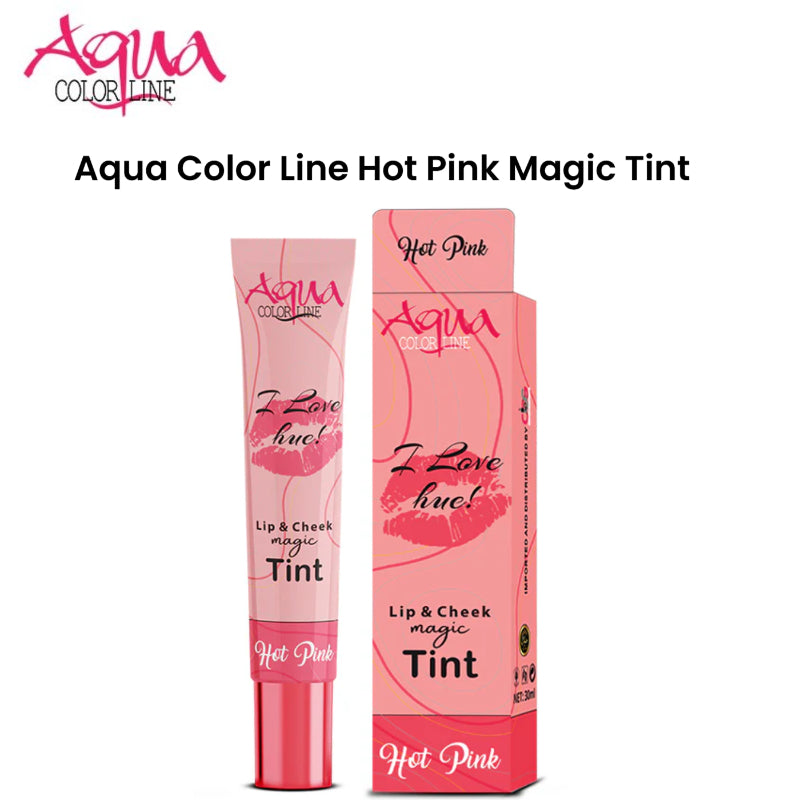 Aqua Color Line Hot Pink Magic Tint