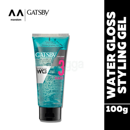 Gatsby Water Gloss Level 3 Hard Hair Gel 100g