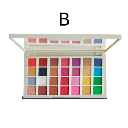 Glamorous Face 28 Color Makhmali & Matte Eyeshadow Palette (B)