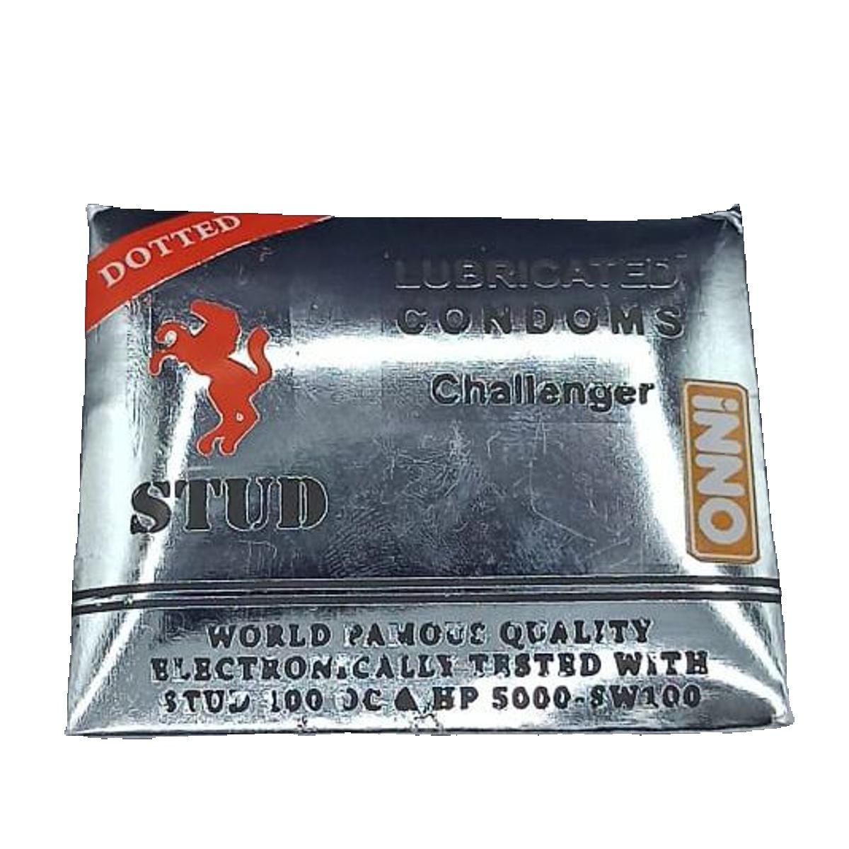 Inno Stud Lubricated Condoms Challanger